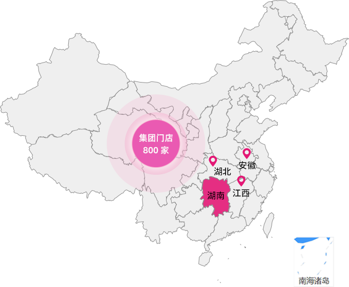 集團(tuán)門店800家